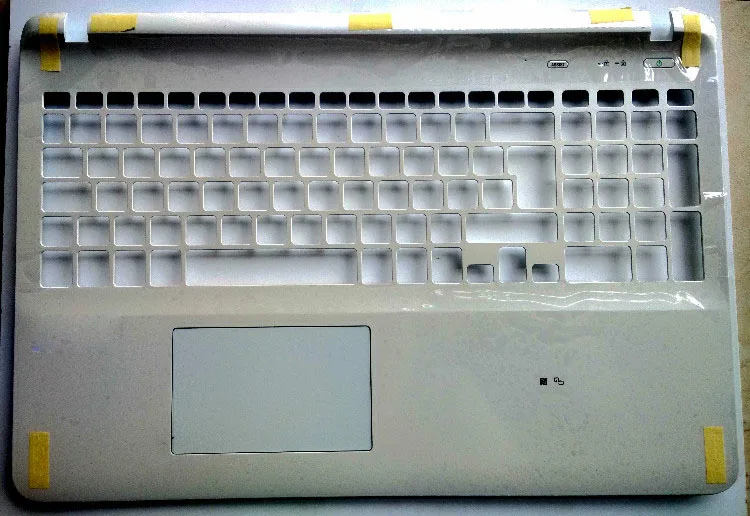 

New for Sony vaio SVF1521T2EB SVF1521P2EB SVF1521D2EB SVF1521C2EB SVF1521V2CW palmrest UK keyboard upper case C cover white