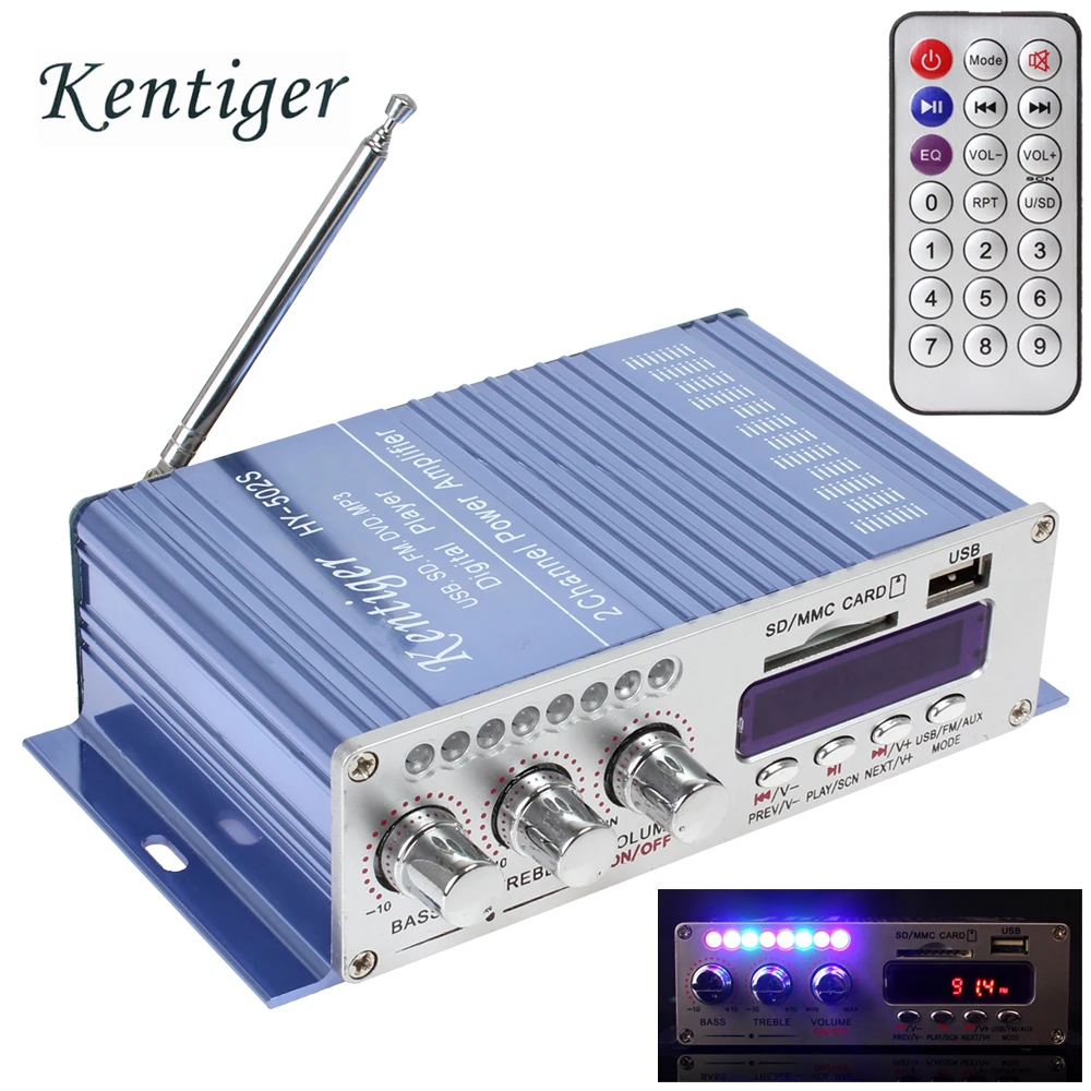 HY502S Bluetooth Car Power Amplifier Stereo Sound Mode