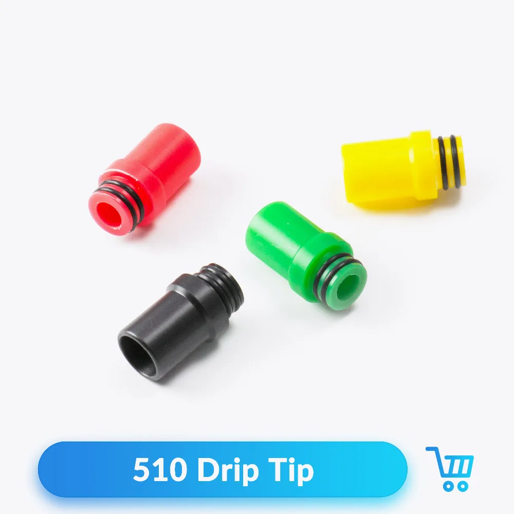 

Quartz Banger 2pcs 510 Plastic Drip Tip Pure Color for RDA Tank Vape Atomizer 510 Mouthpiece Electronic Cigarette Accessories