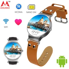 Смарт-часы Android KW98 512 MB 8 GB монитор сердечного ритма здоровья спортивный трекер GPS Bluetooth Wi-Fi 3g Смарт-часы телефонная сим-карта