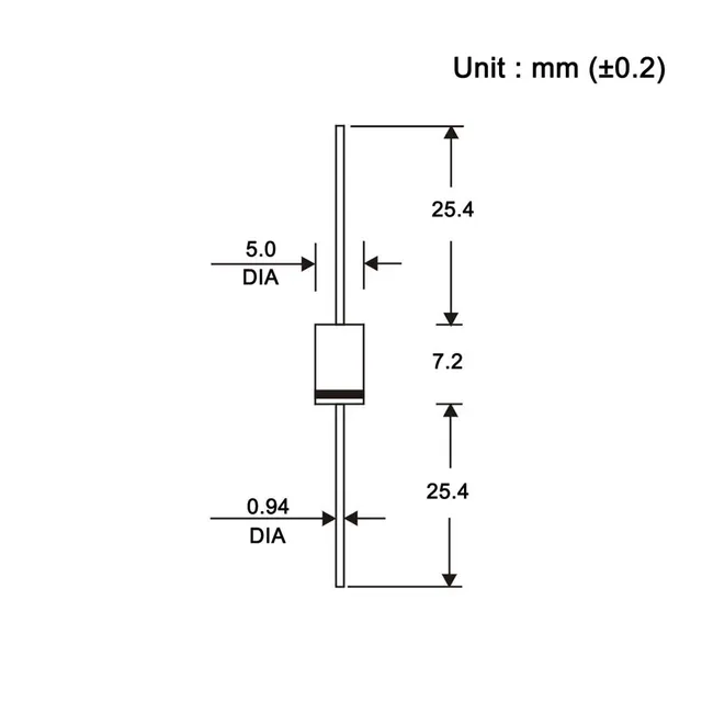 Diodo rectificador de alta eficiencia HER307, 3A, 800 V, 50-70ns, DO-201AD (DO-27) Axial, 3 amperios, 800 voltios, HER 307, diodos, 20 Uds.) Diodo rectificador de alta eficiencia HER307, 3A, 800 V, 50-70ns, DO-201AD (DO-27) Axial, 3 amperios, 800 voltios, HER 307, diodos, 20 Uds.)
