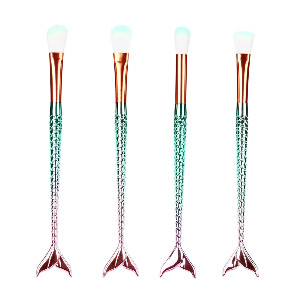 

MAG 4PCS Make Up Foundation Eyebrow Eyeliner Blush Cosmetic Concealer Brushes L525