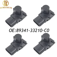 4 PCS PDC Sensore di Parcheggio di Backup Per Toyota Camry 2012-2015 Land Cruiser 89341-33210-C0 Nero