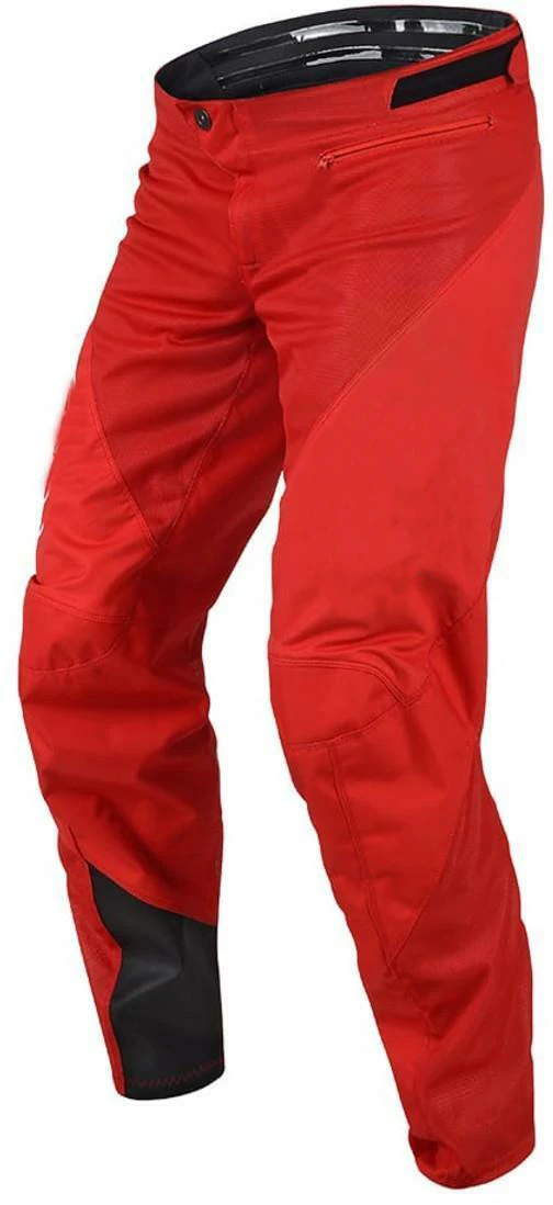 Брюки для мотокросса бездорожья гоночные мото брюки MTB горные и BMX Спринт брюки-Flo желтый - Цвет: Красный