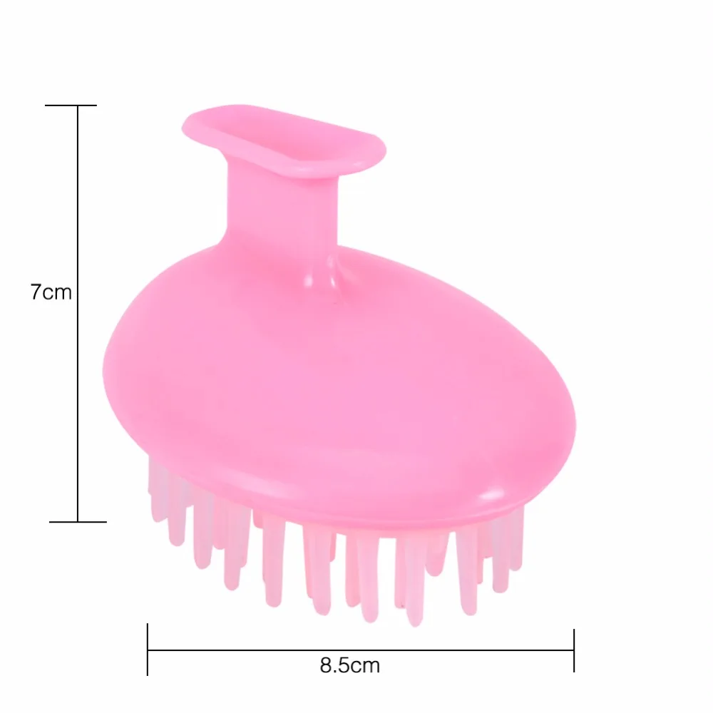 Professional Shampoo Scalp Massager Shower Bathing Washing Clean Massage Brush Comb Body Head Hair Scrubber Hand Massage Tool