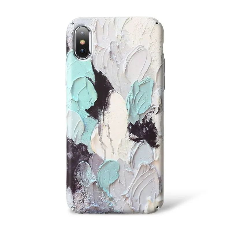 LISHE световой Краски граффити чехол для телефона iPhone 6 6S Plus 3D выбивает ультра