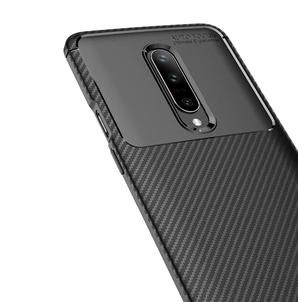 Case For OnePlus 7 Cover Armor Shockproof Carbon Fiber Scratch Resistant Soft Silicone Cover For OnePlus 6T 6 Case (5)