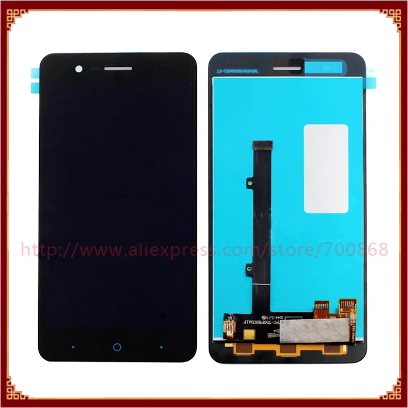 Для ZTE blade A510 ЖК дисплей Дисплей + Сенсорный экран планшета Ассамблеи Бесплатная