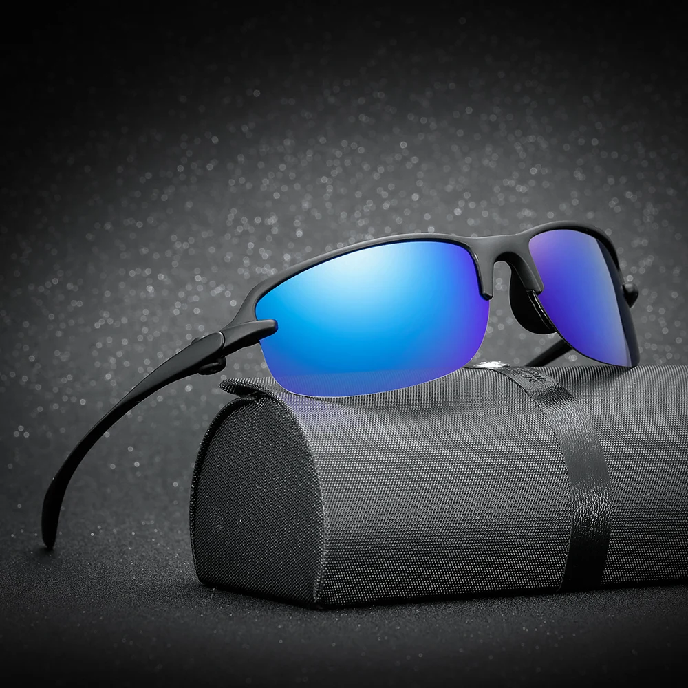 2019 Oculos Masculino Nomanov новые спортивные разноцветные зеркальные поляризованные линзы солнцезащитные очки против ветра УФ очки