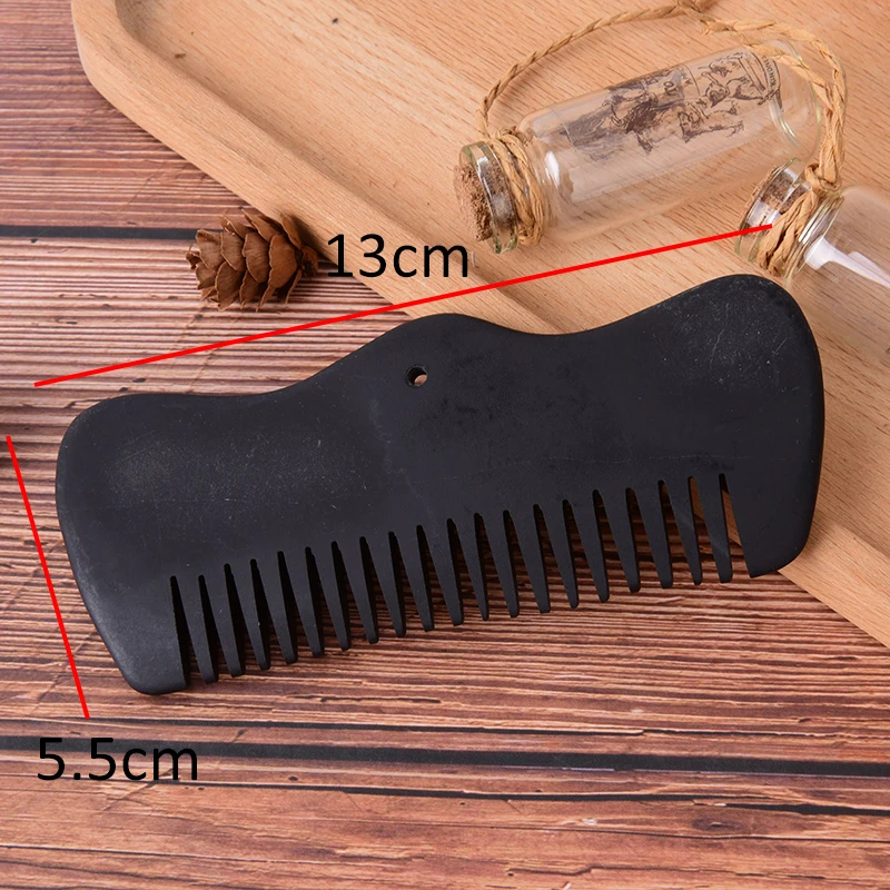 Gua Sha Comb Massage Relaxation Black Bian Stone Energy Gua Sha Board Acupuncture No Static Health Care Tool