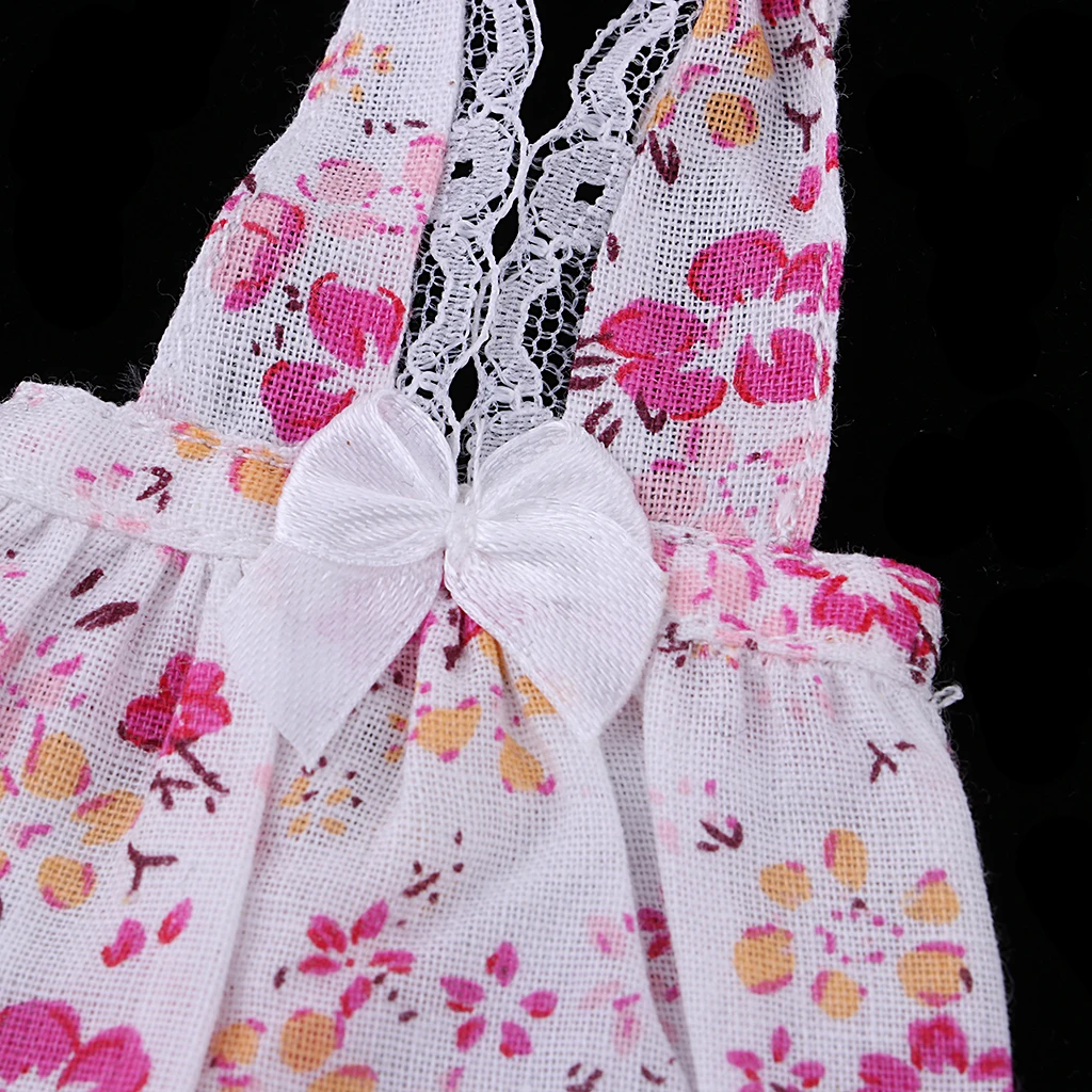 1:6 Pink Dress Women Clothing for 12