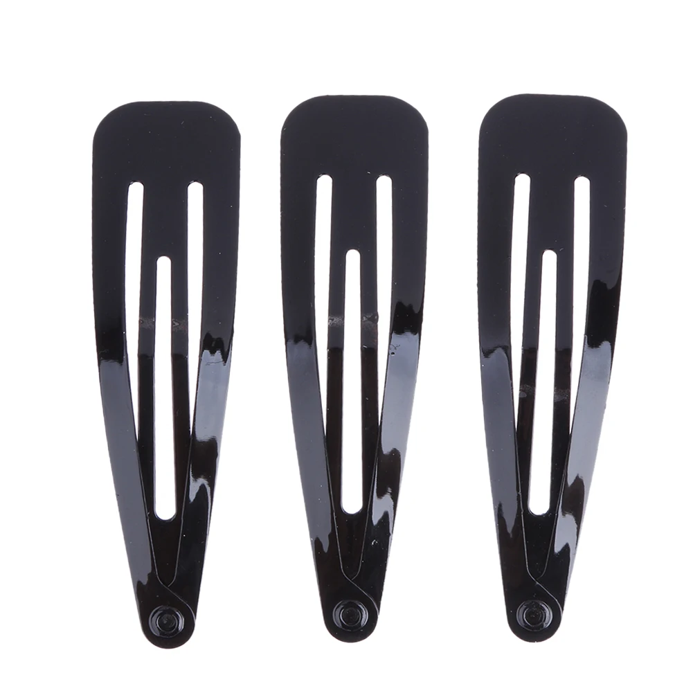 12pcs Hair Clips Hairpins Women Black Hairgrip Barrettes Head Hairpins DIY Hairdressing Styling Accessories Tools Black for Girl