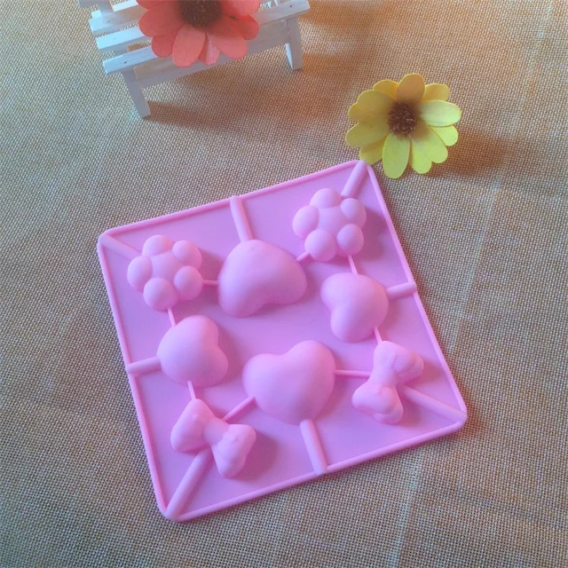 Lollipop Mold Silicone Mould Diy Chocolate Molds Ice Cube Lollipop Mold Silicone Mould Diy Chocolate Molds Ice Cube Wedding Cake Decoation