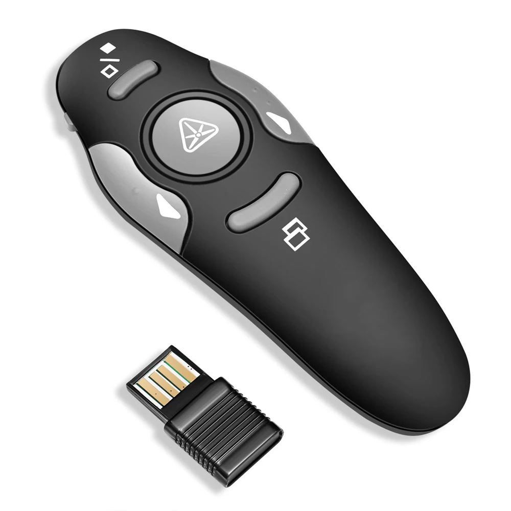 

2.4 GHz Universal Wireless Remote Red Laser Pointer Presenter Pointers Pen USB RF Remote Control PPT Power Point Presentation