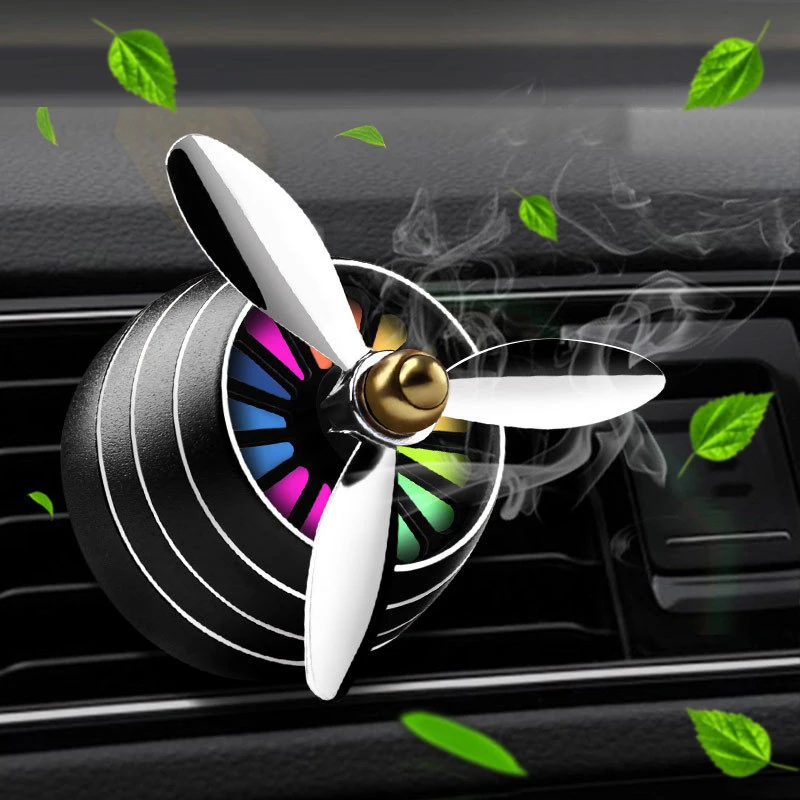 

Air Freshener Car Smell Mini Conditioning Vent Outlet Perfume Clip Fresh Aromatherapy Fragrance Alloy Auto Good Accessories