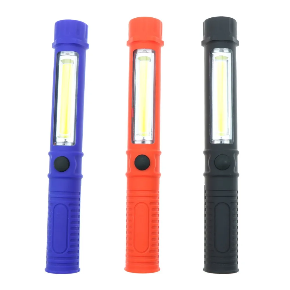 

Portable Mini Maintenance flashlight Magnet adsorption COB LED Multi function Camping Working Inspection Light Penlight Lamp