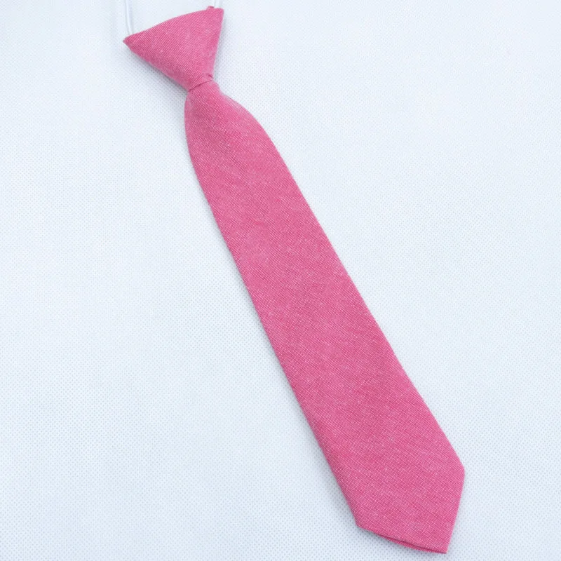 Solid Color Baby Tie Slim Neck Ties Fashion School Boys Girl Children Kids Baby Elastic Tie Clothing Accessories Neck Ties