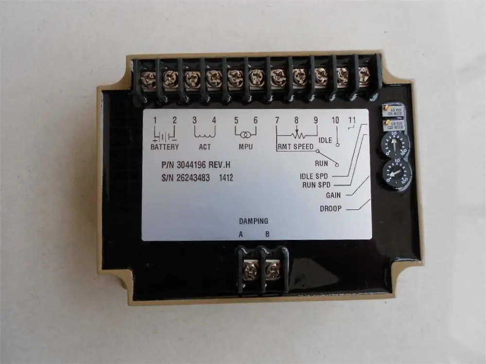 

3044196 Generator Genset Speed Control Board Free Shipping 12002250