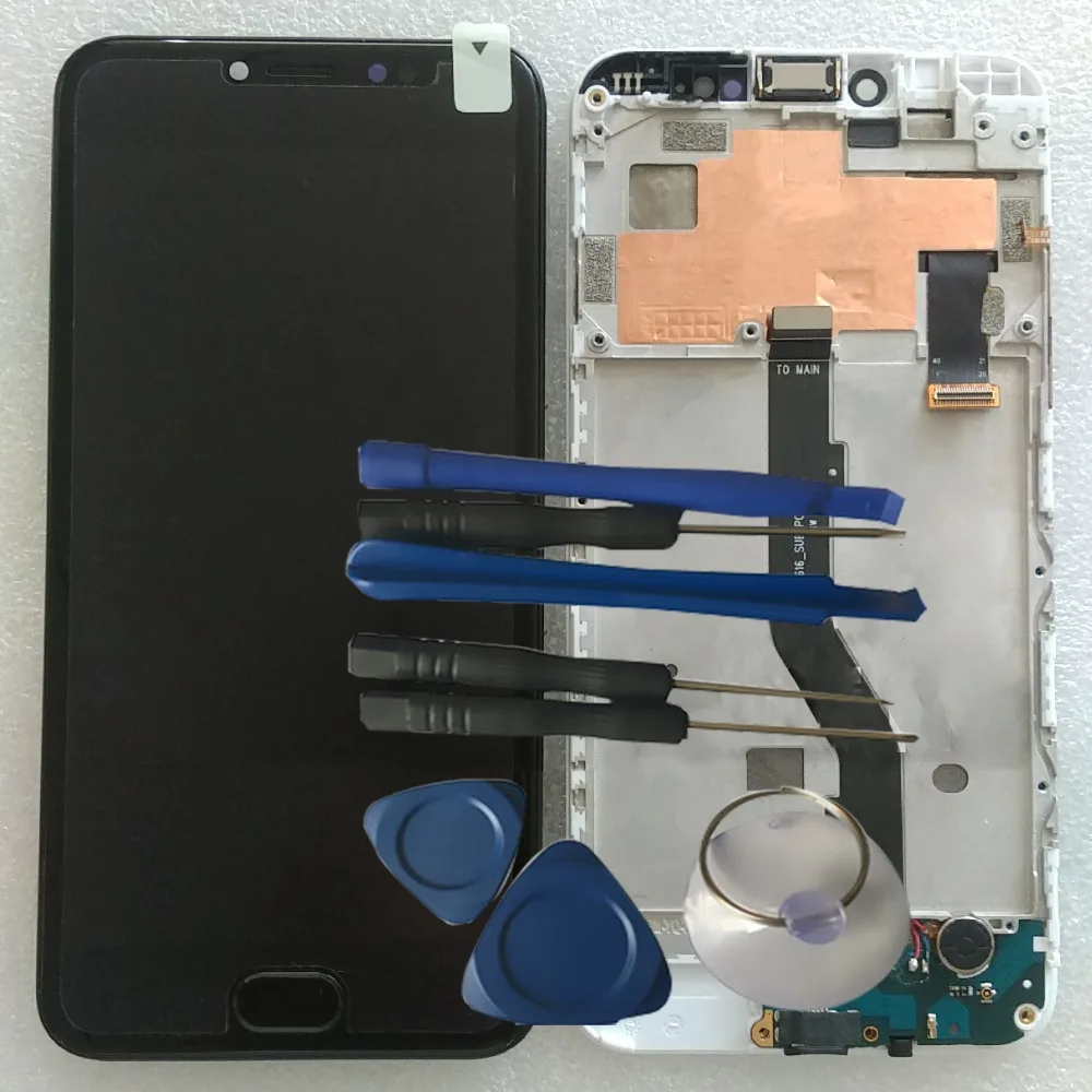 

RYKKZ For CROSSCALL Core X3 LCD Display With Touch Screen Digitizer Assembly Replacement With Tools