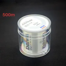 Новая дешевая белая 500 м прочная качественная нейлоновая рыболовная моноволоконная нить 15LB-40LB