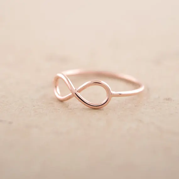 Silver Diamante Infinity Ring | New Look