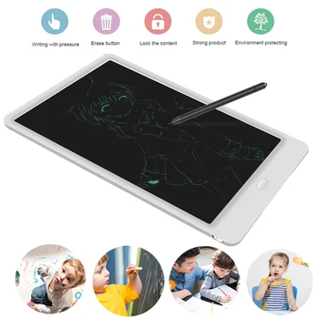 

10 Inches Writing Tablet Graphics Tablet with Stylus Drawing Board Graffiti Board Notepad Portable LCD Tracing