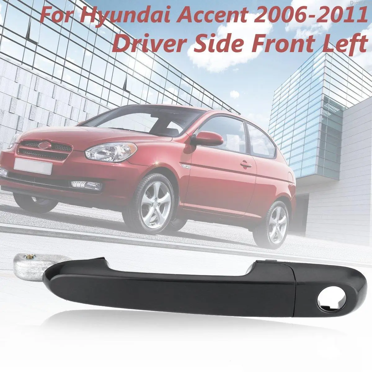 Внешняя внешняя дверь автомобильная ручка передняя левая сторона водителя для hyundai Accent 2006-2011