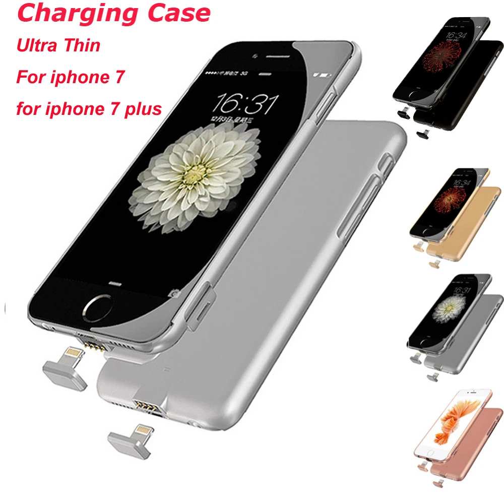 imágenes para 1500-2000 mah banco de la energía externa de reserva del paquete del cargador de batería para iphone 7/7 plus delgado ultra fino de la caja de la batería recargable imágenes para 1500-2000 mah banco de la energía externa de reserva del paquete del cargador de batería para iphone 7/7 plus delgado ultra fino de la caja de la batería recargable