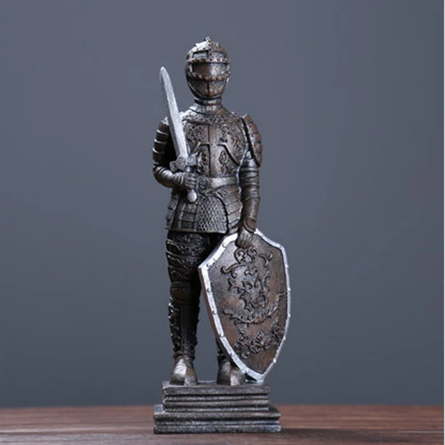 Vintage Decoration Creative Meval European Helmet Samurai Model Vintage Decoration Creative Meval European Helmet Samurai Model Home Decorations Artwork Nostalgia Decor Accessories