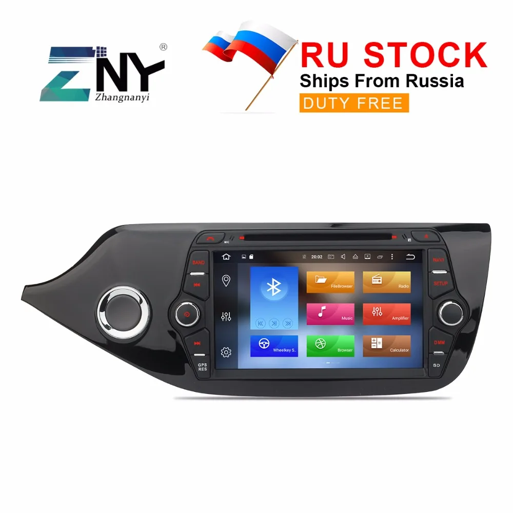 Buy 8" IPS Android 8.0 Auto GPS Radio For Kia Ceed