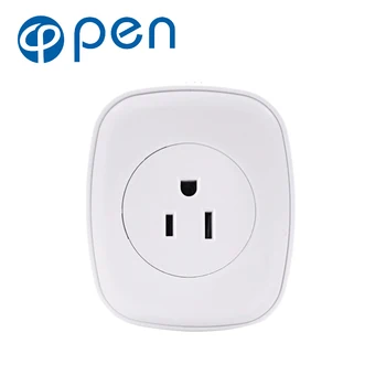 

OPSA-001 10A Wifi Smart Switch Power Plug Socket US 220V Wireless Light Outlet Timer Remote Control Support Alexa Google Home