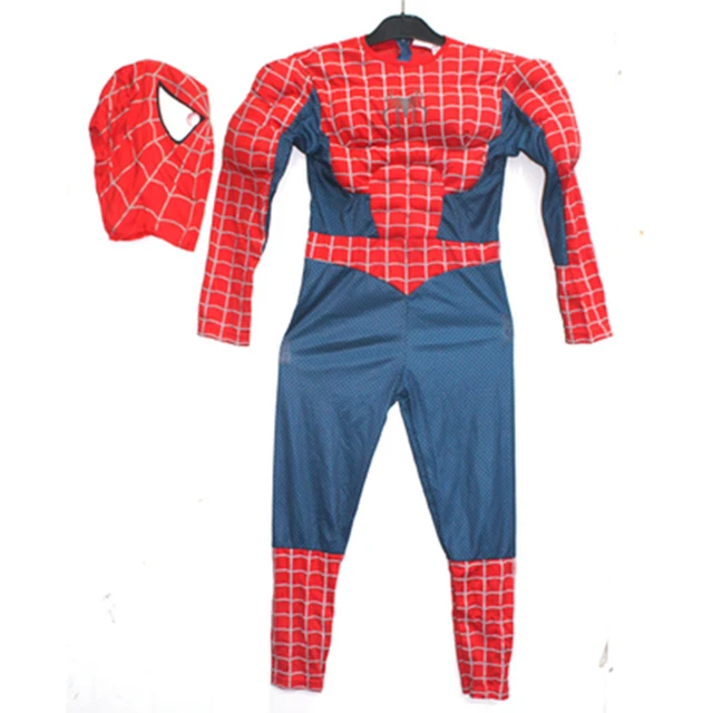 Brdwn Superhero Children's Spider Man Cosplay Costume Wear Kids Onesies ...