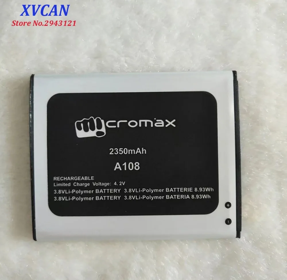 Высокое качество Первоначально для Micromax A108 мобильный телефон литиевая Батарея