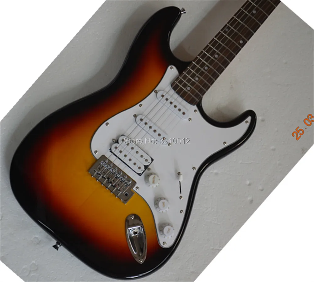 high quality Custom shop ST Sunset color S S H Electric guitar Free Shipping high quality Custom shop ST Sunset color S S H Electric guitar Free Shipping