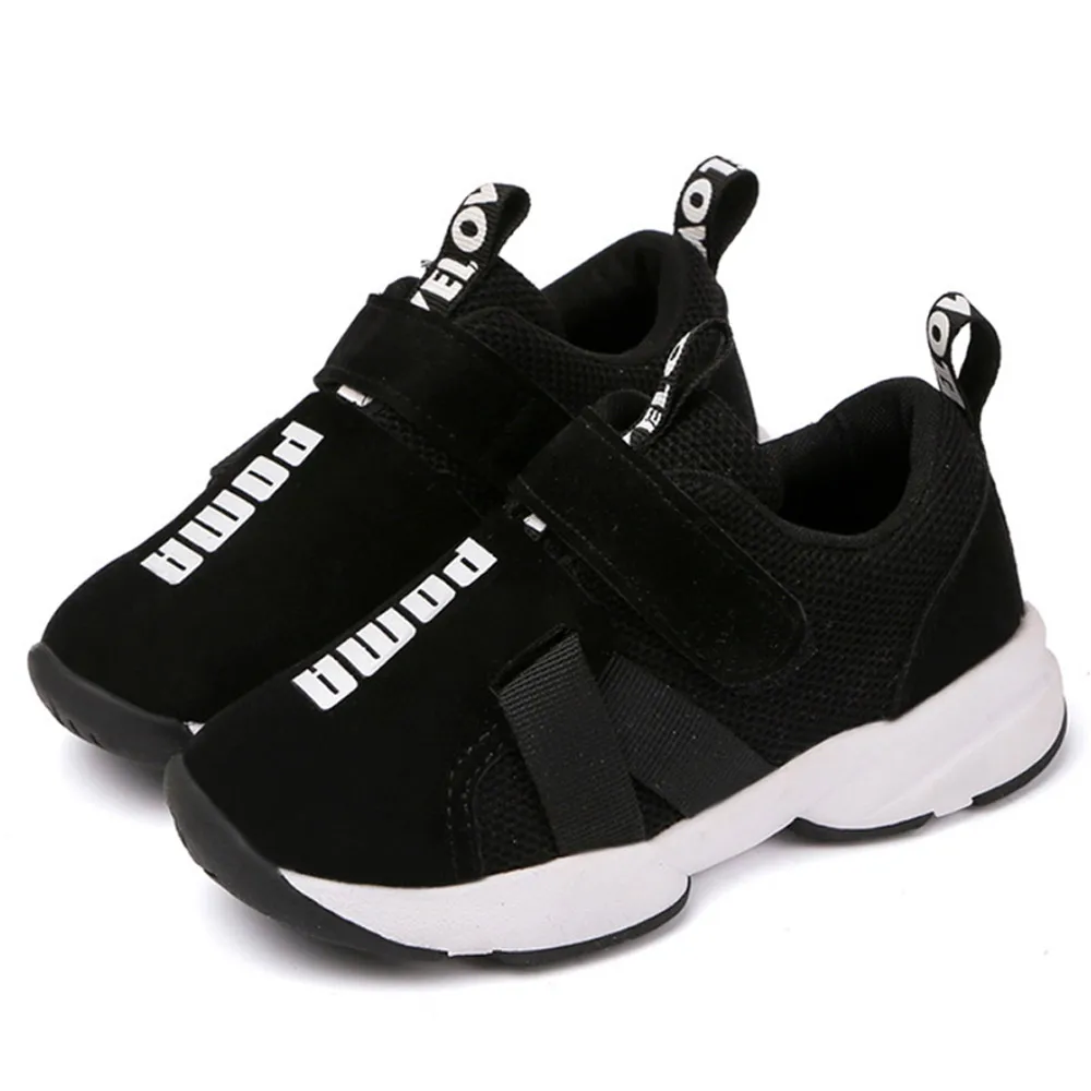 

2019 spring and summer kids sneakers fashion girls casual shoes running sports shoes boys breathable shoes for boys