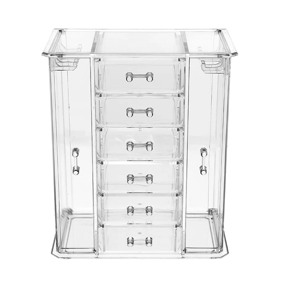 A1 Desktop Drawer Acrylic Transparent Cosmetic Storage Box Large