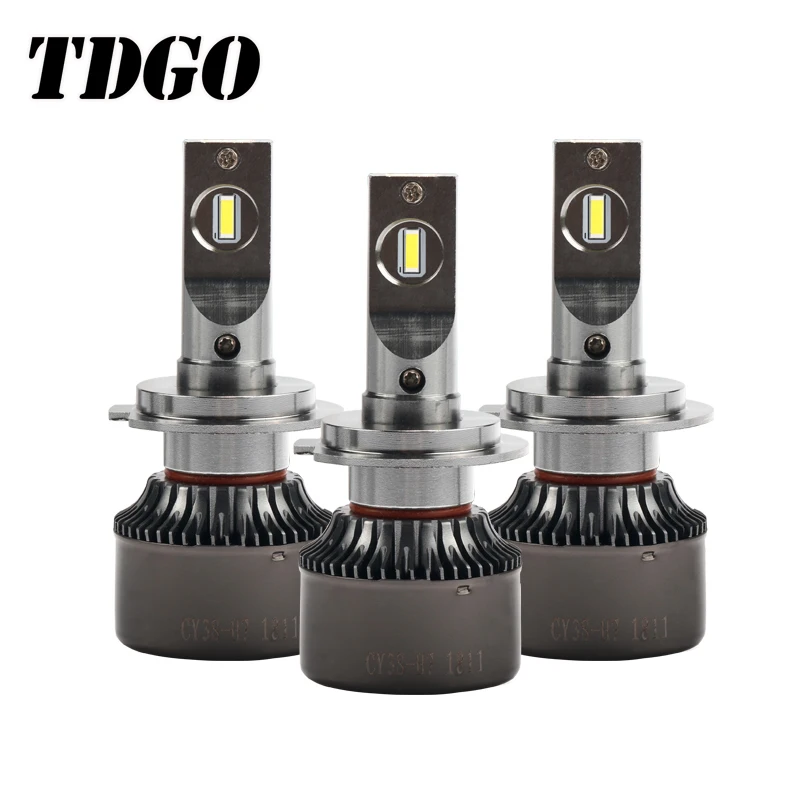 

TDGO 2 Pcs H4 LED 9005 HB4 LED Bulbs 12V 24V Car Headlight H7 H1 H4 H7 H11 Auto Light Bulbs For Cars 12V Car Led Light Bulb 2018