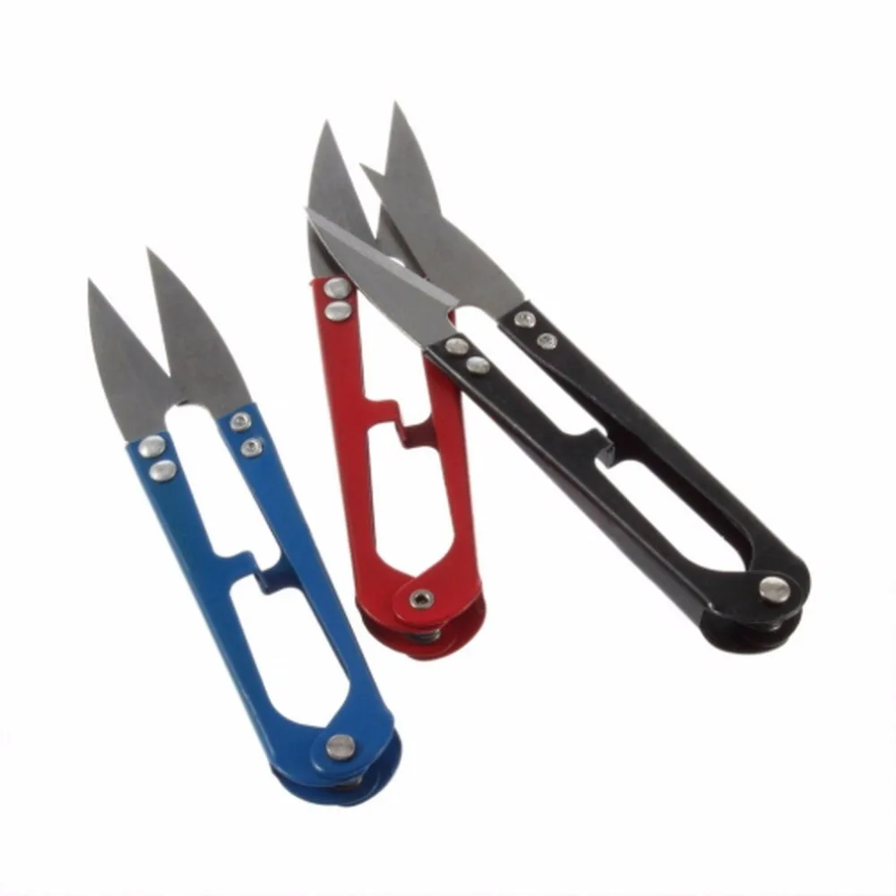 

Metal Grip Handy Shears Spring Design Fishing Line Cross-stitch Scissors Sewing Snips Beading Thread Snippers Clipper Tools