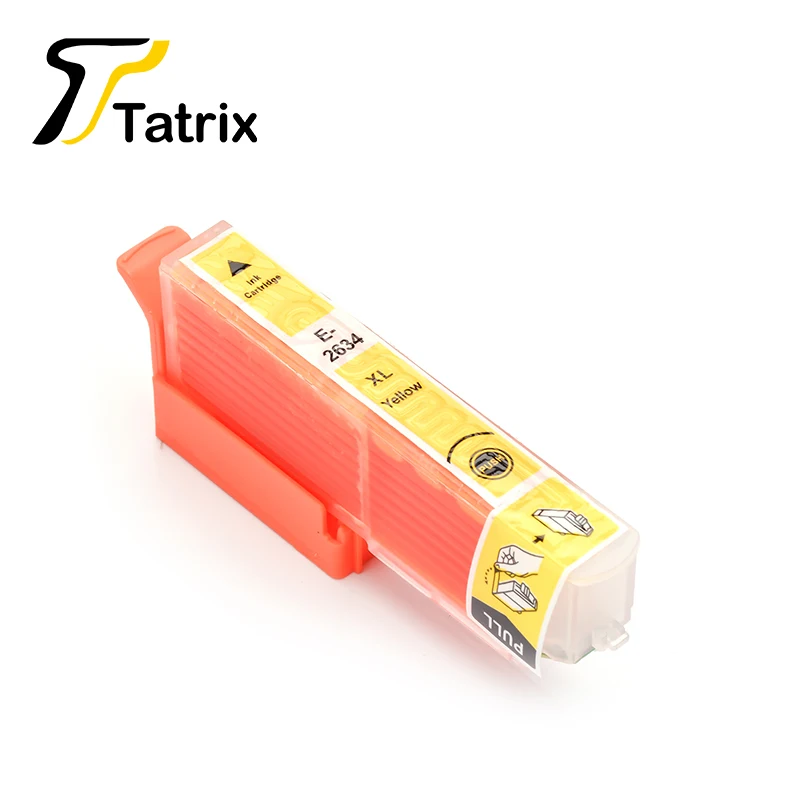 Tatrix для Epson T2621 T2631 T2632 T2633 T2634 патрон чернил для принтера Epson XP-510 600 605 610 615 700 710 800 810
