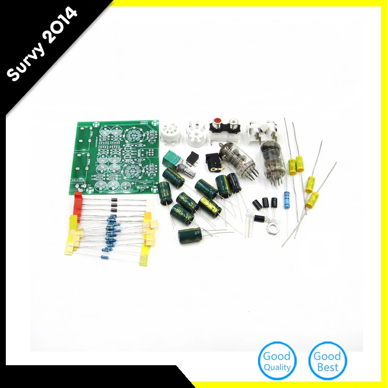 

6J1 Electronic Tube Pre-class Amplifier Preamplifier Board Headphone Buffer Kit