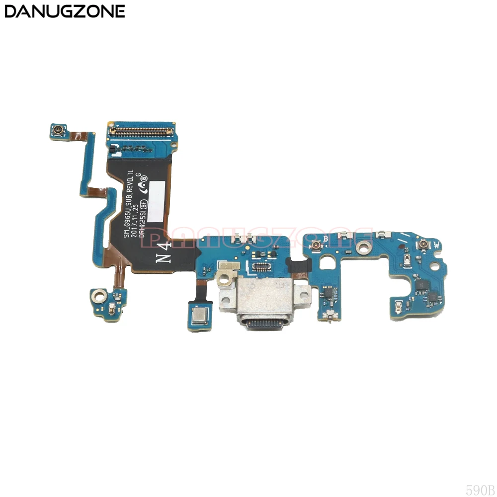 

USB Charging Port Connector Charge Dock Socket Jack Plug Flex Cable For Samsung Galaxy S9 Plus S9Plus S9+ G965U SM-G965U