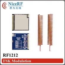 Очень низкая мощность RF1212 SX1212 433 мГц RF модуль |-139 dBm Высокая чувствительность SPI FSK встроенный радиочастотный трансивер модуль