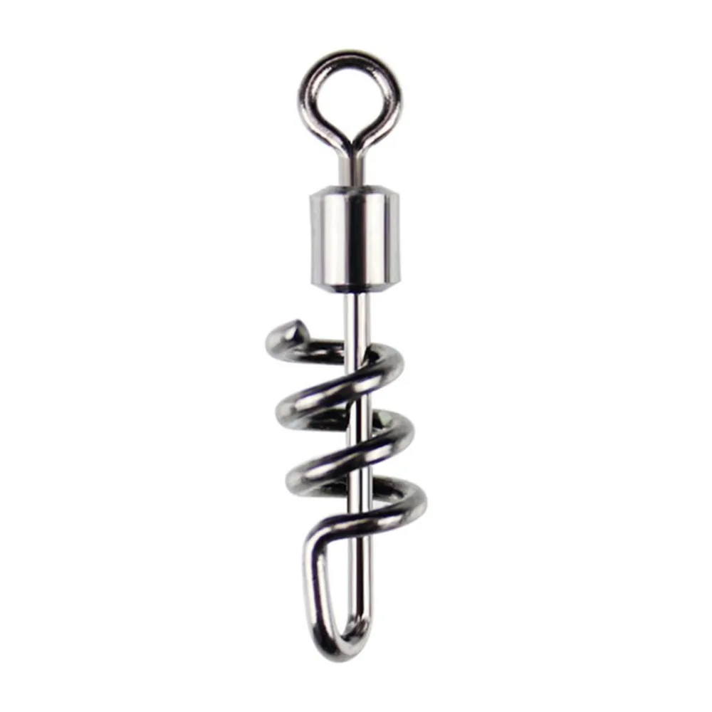 

20 PCS Swivel Solid Rings Quick Fast Link Connector Fishing Connector Professional Fishing Hook Accessories