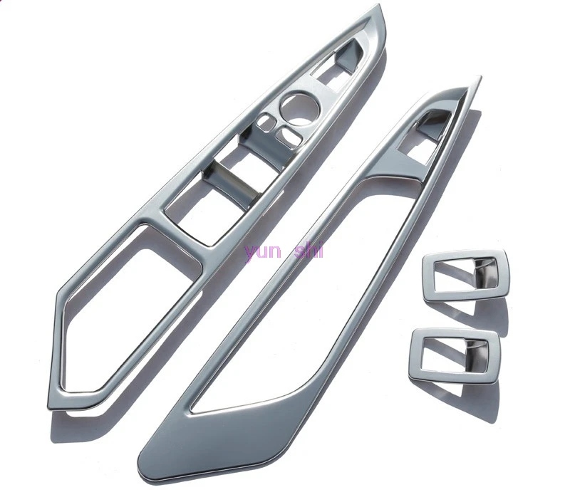 4 шт. хромированные подъёмники для очков и BMW 2014 17 X5 F15 2015 X6 F16|chrome car|car chromeframes chrome |