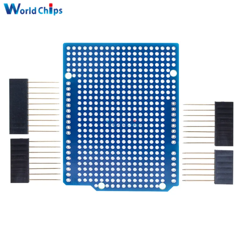 Плата расширения печатной платы для Arduino ATMEGA328P UNO R3 макетная плата 2 мм 54 с