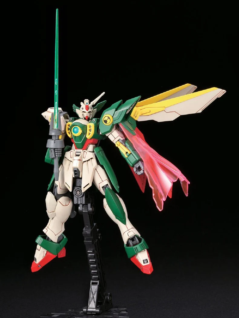 Аниме Gaogao 13 см HG 1/144 Крыло Gundam Fenice XXXG-01WF модель Горячая Детская игрушка фигурки в сборе Феникс робот головоломка подарок