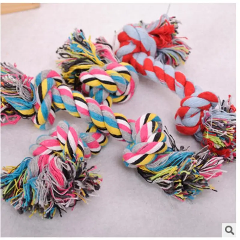 The new Cotton rope toy molar teeth cleaning rope pet chew pet dog toys