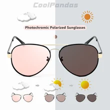 Унисекс, фотохромные солнцезащитные очки для женщин и мужчин, поляризационные карамельные цветные линзы, очки-хамелеоны, солнцезащитные очки для вождения, Oculos de sol