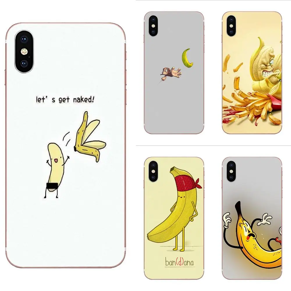 Забавный Банан для Xiaomi Redmi Mi Note 7 8 9 SE Pro Lite Go Play Мягкий ТПУ оптом|Чехлы-накладки| |