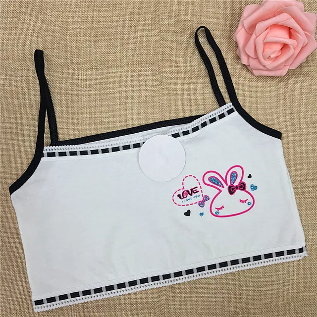 1pc cotton young girls training bra 8 13 years old children bras